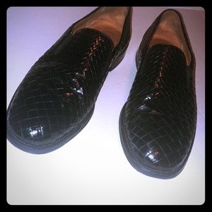 Mezlan Men's Black Leather Loafers Size 11M